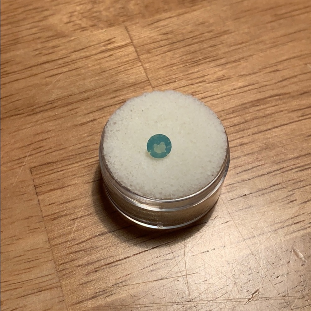 Origami Owl Opal-Green/Blue Charm